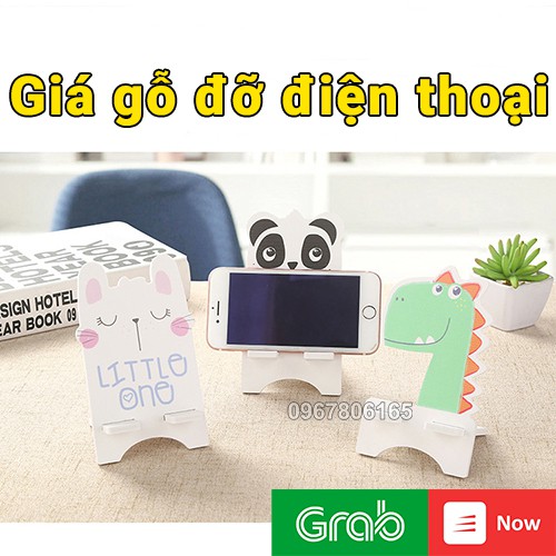 Giá đỡ điện thoại Hàn Quốc hình thú dễ thương