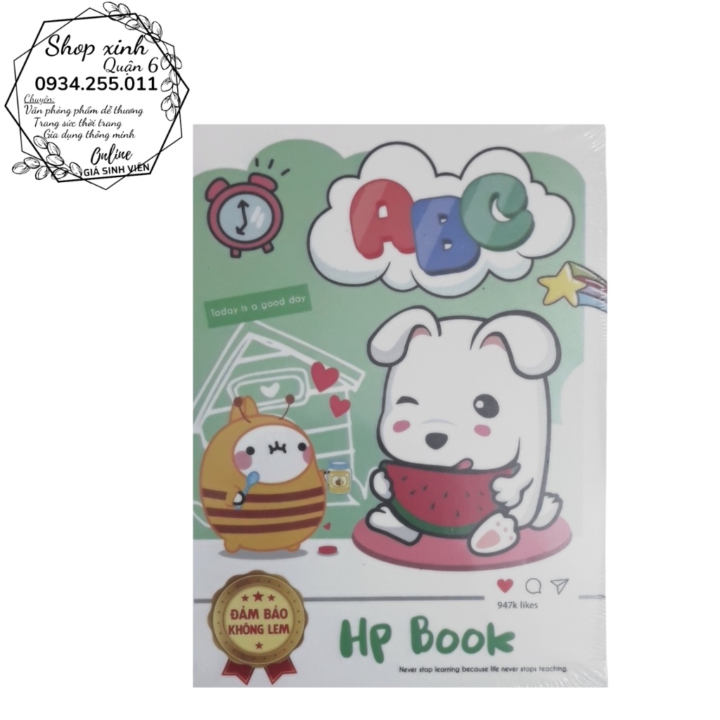 Tập viết 100 4 ô ly trang Hiệp Phong  #shopxinhquan6#