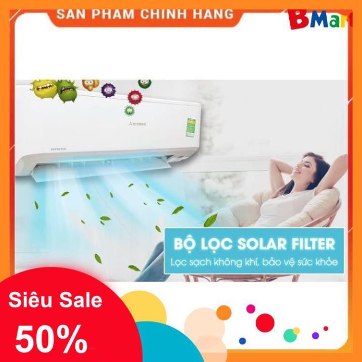 [ FREE SHIP KHU VỰC HÀ NỘI ] Điều hòa Mitsubishi heavy 9000 Inverter 1 chiều R32 SRK/SRC10YXP-W5  - BM NEW