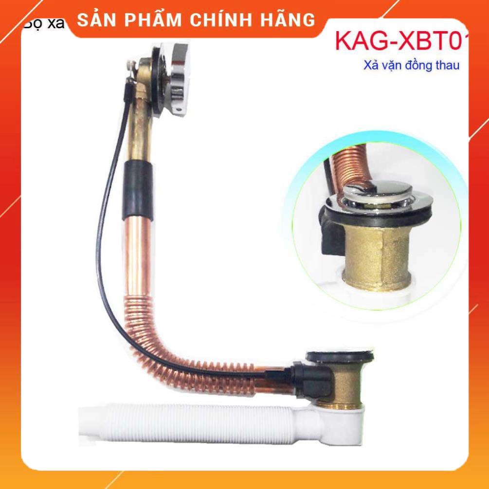 (FreeShip) Xả vặn bồn tắm bằng thau, Bộ xả dùng cho bồn tắm nằm KAG-XBT01