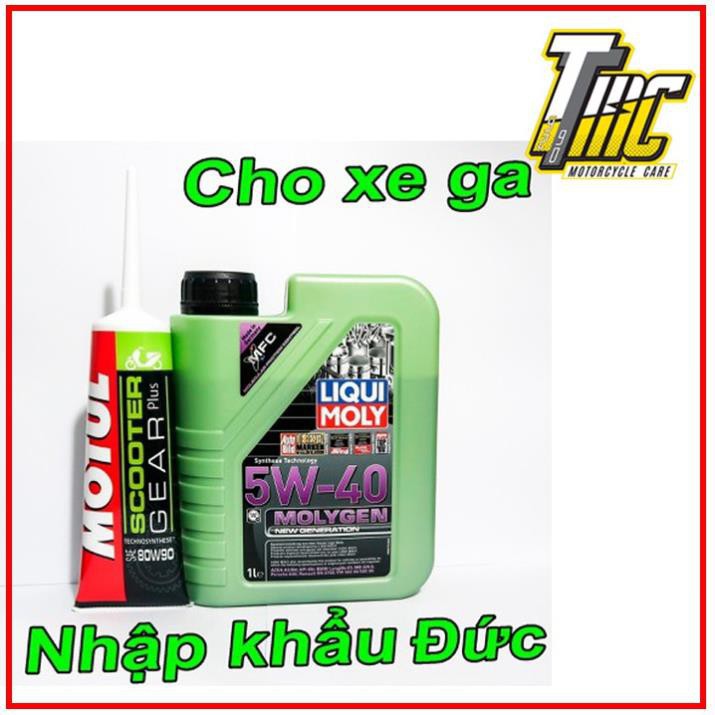 [Rẻ Vô Địch]  Nhớt Xe Tay Ga Liqui Moly MolyGen 5W40