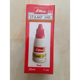 Mực dấu Shiny 28ml loại 1 Đài Loan ( đỏ, xanh, đen)