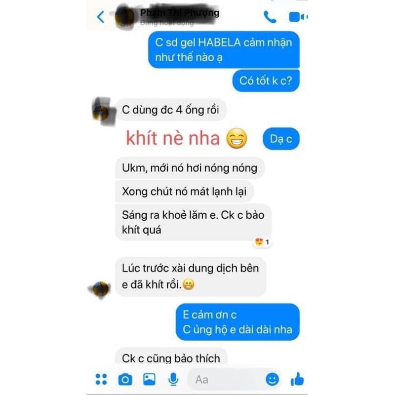 Gel Đũa Thần Habela Dung dịch Vệ Sinh Phụ Nữ - Se Khít Làm Hồng Vùng Kín thảo dược thiên nhiên 5ml