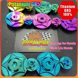 Ốc mâm lửa qua lăng cho Honda ( Duo Cap for Honda )