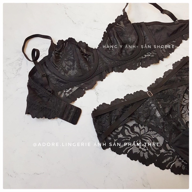 [Ảnh Shop chụp] Set Bộ ĐỒ LÓT CÓ GỌNG MÚT MỎNG DÂY ĐAN CHÉO 2012 | BigBuy360 - bigbuy360.vn