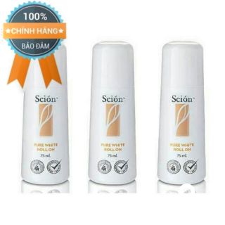 [miễn ship toàn quốc] Lăn khử mùi scion pure white roll on nuskin 75ml
