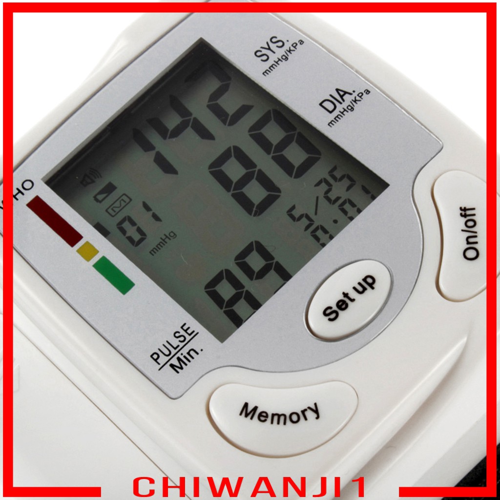 Bộ Máy Đo Nhịp Tim / Huyết Áp Màn Hình Lcd Chiwanji1