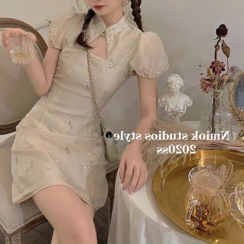 ĐẦM HOA CỔ TÀU KHOÉT (KÈM VIDEO)