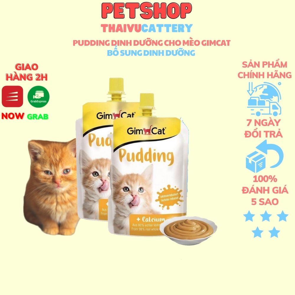 Thạch pudding Gimcat