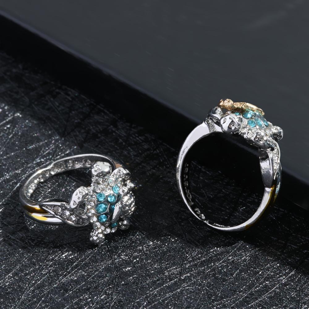 Nhẫn Hình Rùa Biển Độc Đáo Thời Trang Làm Quà Tặng Ngày Của Mẹ|Áo Thun In Chữ Mom Loves You Forever