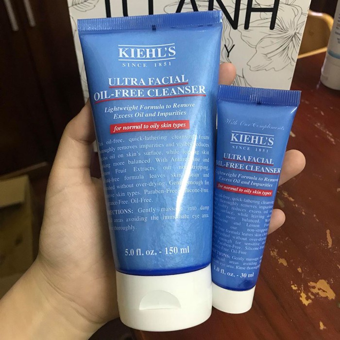 Sữa Rửa Mặt Cho Da Dầu Mụn Kiehls Ultra Facial Oil Free Cleanser | Kiehl's