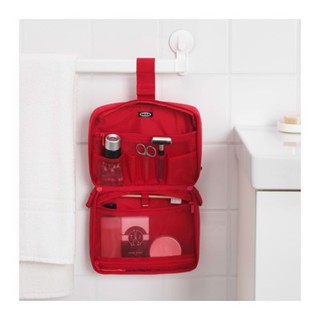 TÚI ĐỰNG ĐỒ DU LỊCH CÁ NHÂN TOILETRY IKEA ĐỎ