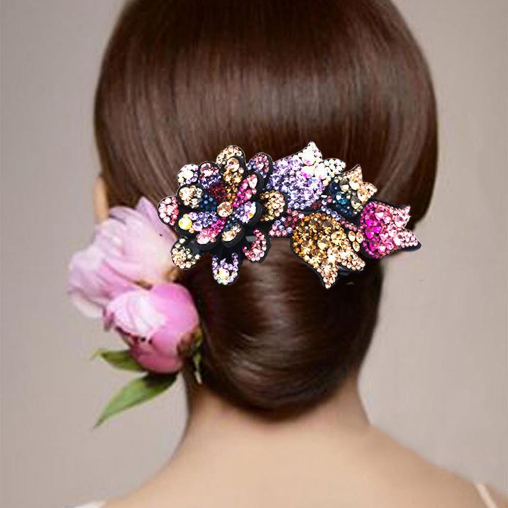 Kẹp Tóc Mỏ Vịt Hình Hoa Tulip Thanh Lịch Cho Nữ