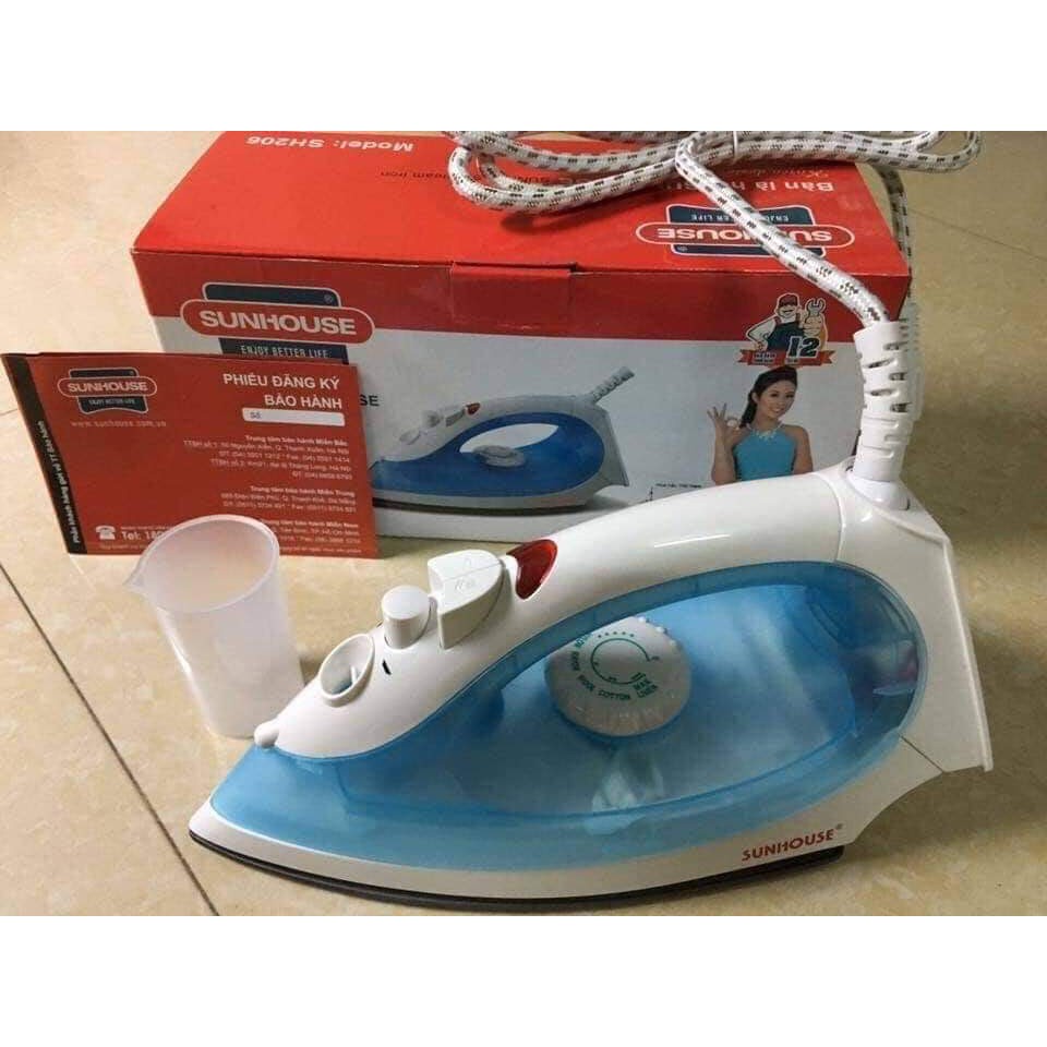 Bàn là, Bàn ủi hơi nước cầm tay Sunhouse SHD2065 BH chính hãng