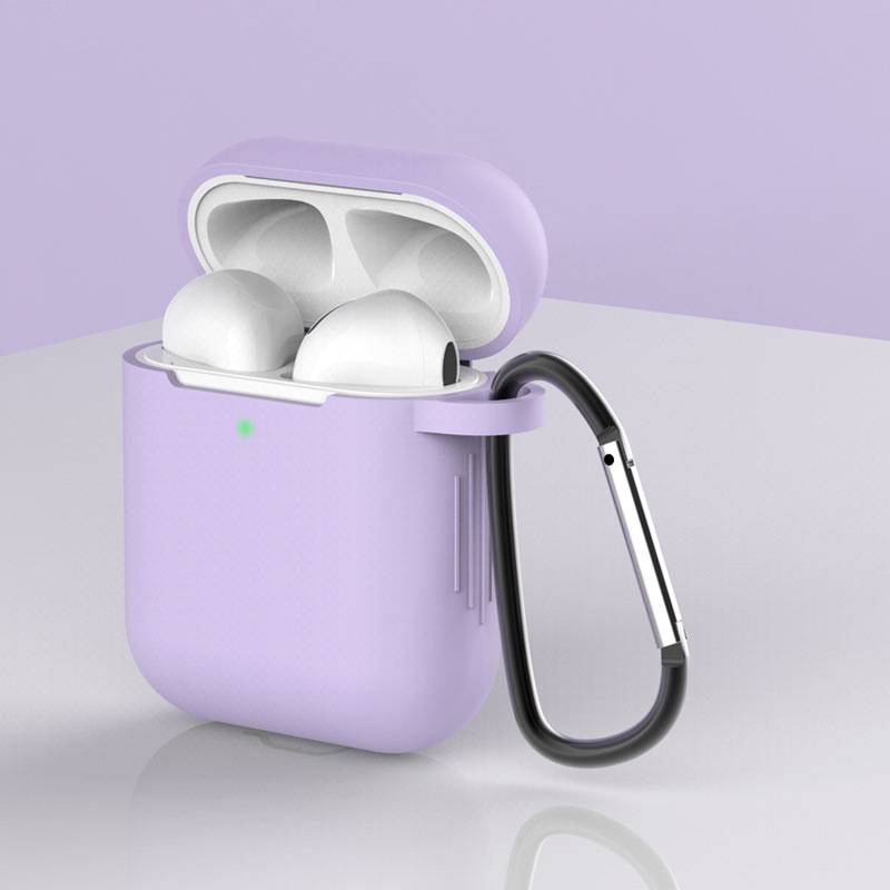 Vỏ bọc bảo vệ hộp đựng tai nghe thích hợp cho Apple Airpods 1/2/1