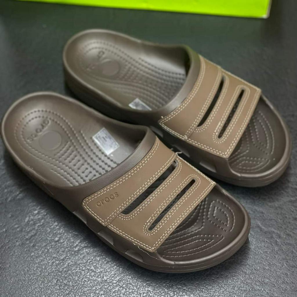 Dép quai ngang Cross Yukon  Slide  nam nhiều màu nhựa đúc nguyên đôi phối da hàng xịn  miễn phí ship giao ngay