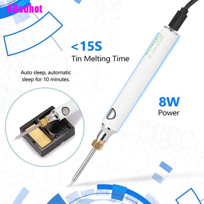 Bộ Mỏ Hàn Usb 5v 8w Chất Lượng Cao