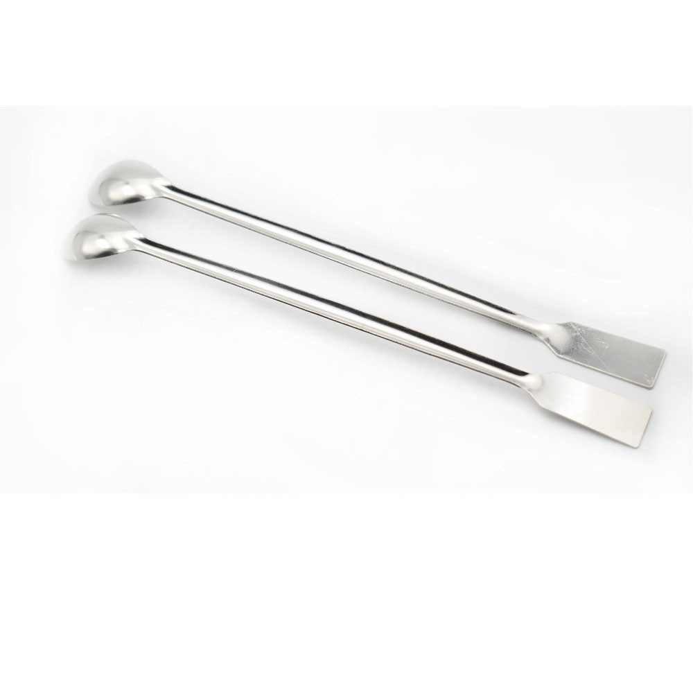 Thìa inox 2 đầu 20cm dùng làm thí nghiệm hóa học