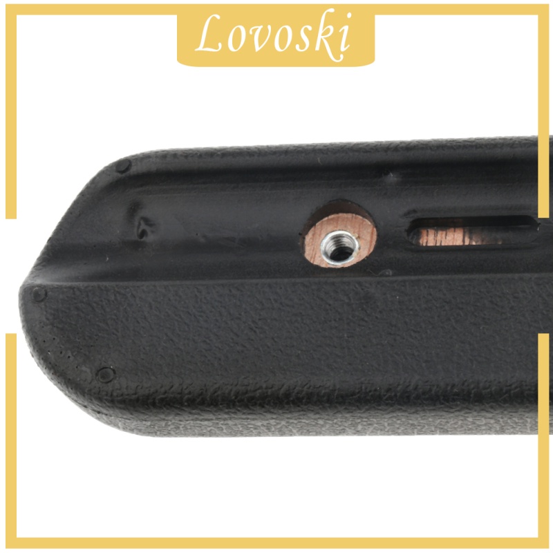 Đệm Lót Tay Vịn Xe Lăn Màu Đen 12.8 "Bằng Abs Chất Lượng Cao