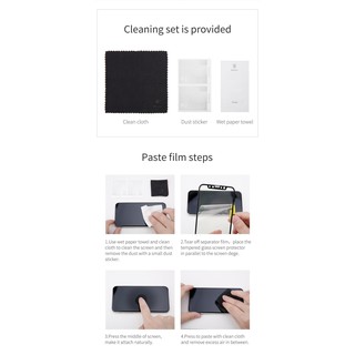 Miếng dán cường lực full màn iphone X dày 0.2 mm hãng Baseus