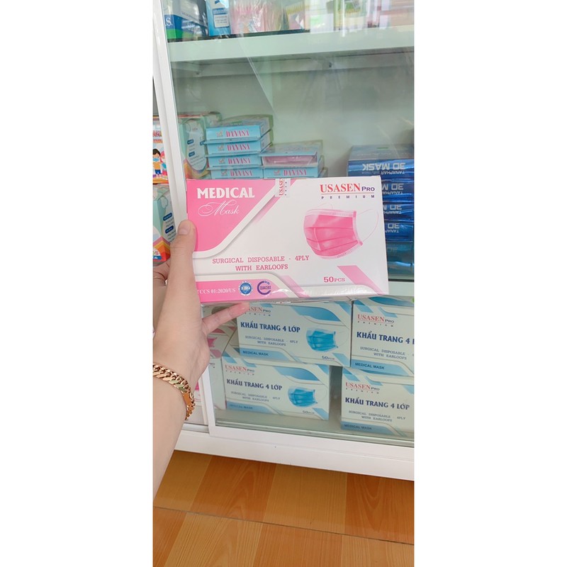 Khẩu trang y tế 4 lớp