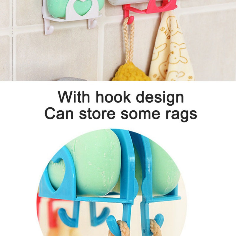 Giá Đỡ Bọt Biển Xà Phòng Gắn Tường Tiện Dụng