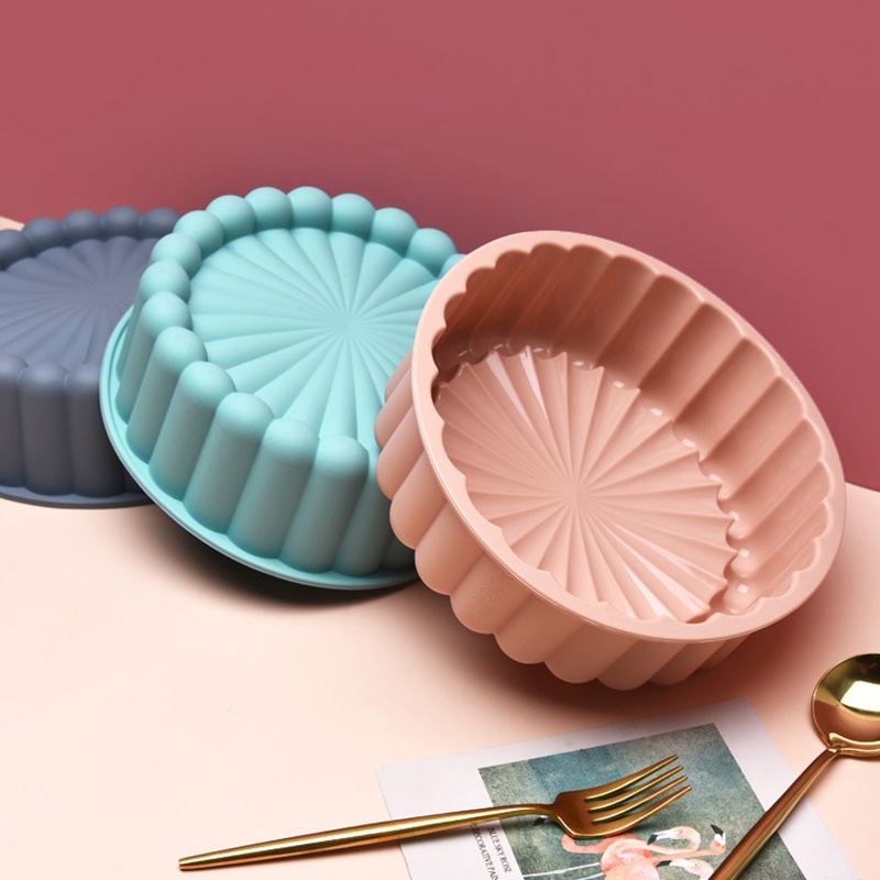 Khuôn Silicone Làm Xà Phòng Handmade Tạo Hình Bông Hoa Đẹp Mắt Tiện Dụng