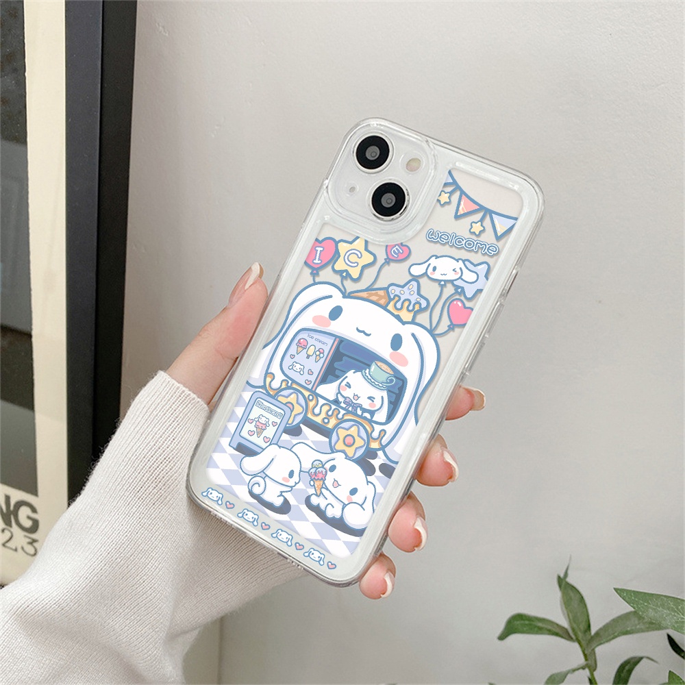 Ốp Điện Thoại Trong Suốt In Hình Cinnamoroll / Không Gian Cho iPhone 13 12 11 X XS Pro Max XR 7 8 Plus