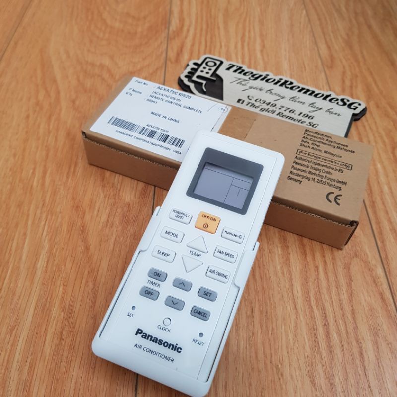 REMOTE MÁY LẠNH PANASONIC CHÍNH HÃNG DÒNG N9UKH-8/// N12UKH-8