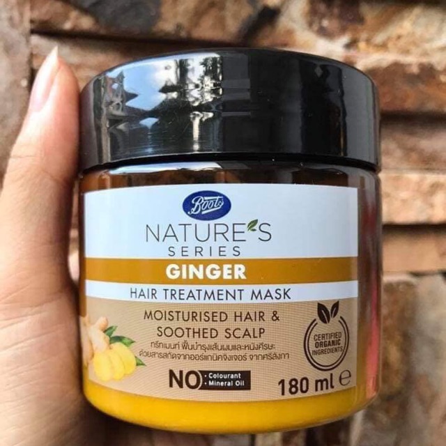 Ủ tóc Gừng Ginger boots thái lan