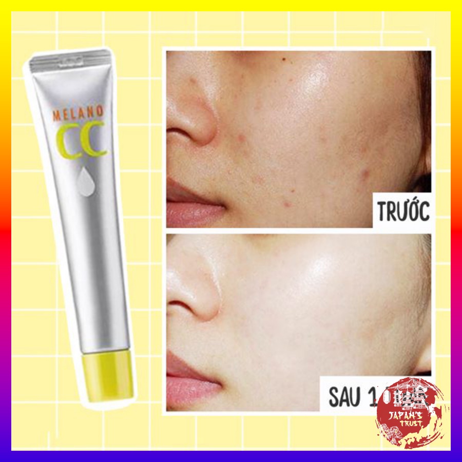 [Hàng Nhật] Tinh chất Serum Melano CC 20ml dưỡng sáng da, giảm thâm nám - Serum Vitamin (Japan)