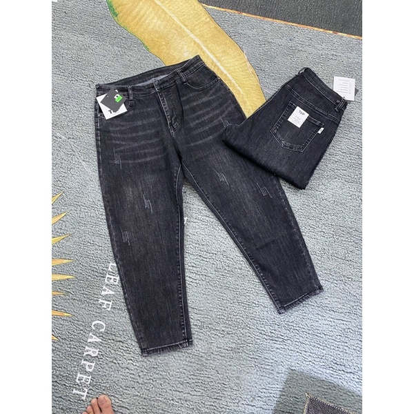 Quần baggy nữ , quần jean nữ bigsize 62-98kg vải co giãn 4 chiều