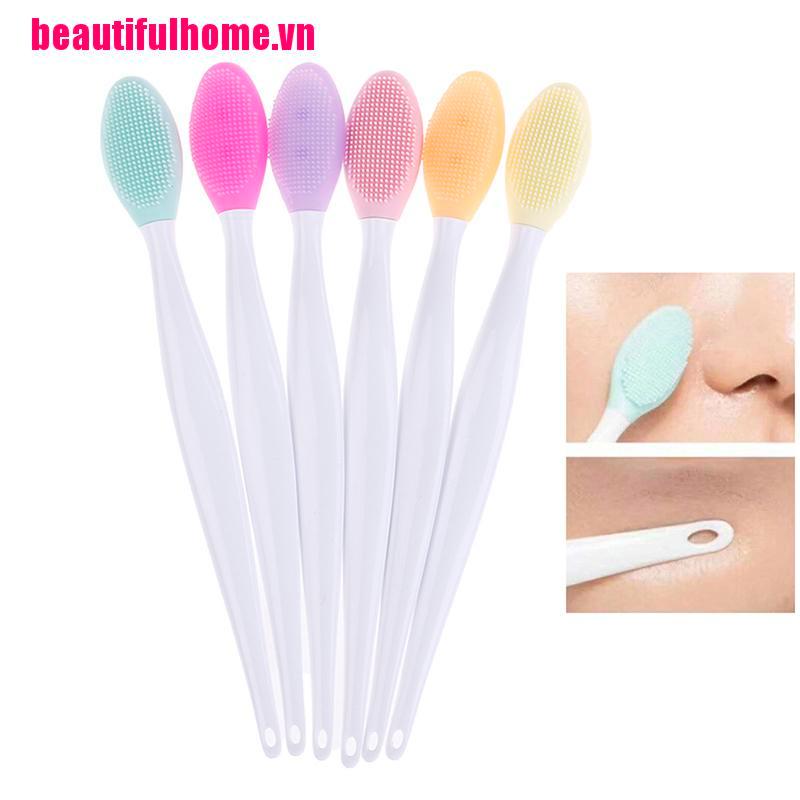 (Hàng Mới Về) Cọ silicone Làm Sạch Mụn Đầu Đen Và Lỗ Chân Lông