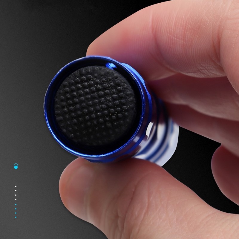 Đèn pin LED mini 3W 12 giờ màu đen/đỏ/xanh dương