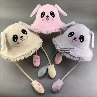 Mũ bóp tai thỏ mùa hè