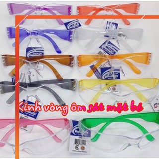 [sale] Kính bảo hộ cho bé - Kính chống dịch chống bụi (ôm sát mặt nhiều màu, có ảnh thật)