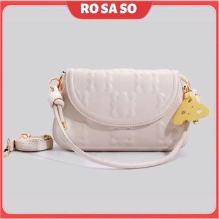 Túi xách nữ đeo chéo kẹp nách đẹp đi chơi dự tiệc Quảng Châu cao cấp sang trọng ROSASO TX92