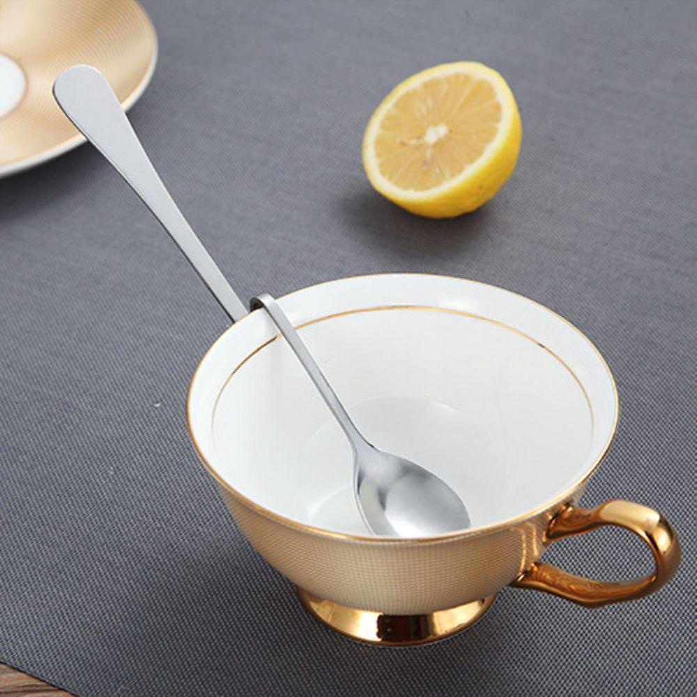 Muỗng Khuấy Kem Sữa / Cà Phê Cán Dài Đa Năng Không Thể Tháo Rời