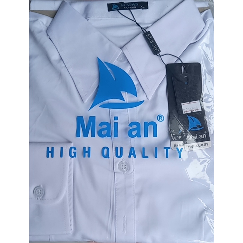 Sơ mi trắng tinh MAI AN form co giãn hàng loại 1