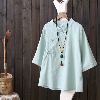 Áo Cổ Tàu Phong Cách Trung Quốc (order)