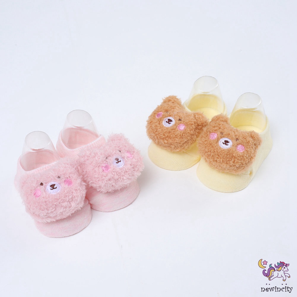 Tất Chống Trượt Hình Hoạt Hình Đáng Yêu Cho Trẻ Em