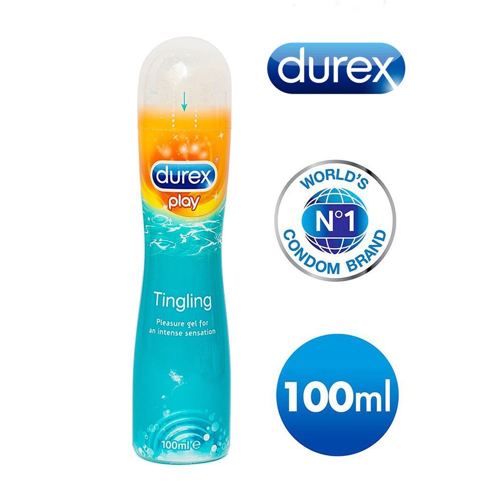 [Cam kết chính hãng] Gel bôi trơn Durex Play Tingling, 100ml ( bao đổi)