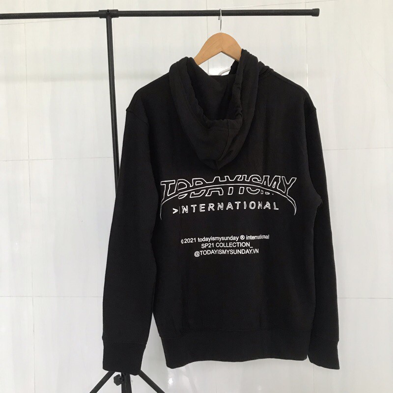 Hoodie Zip Todayismysunday | BigBuy360 - bigbuy360.vn