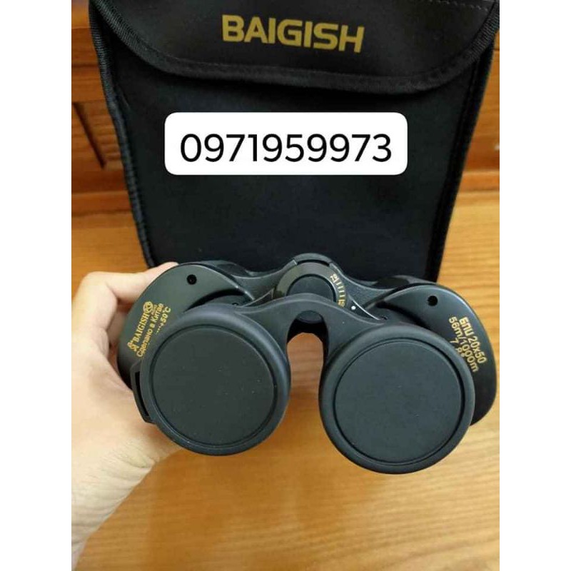 ỐNG NHÒM BAIGISH QUÂN SỰ  NGA 20×50 SIÊU NÉT