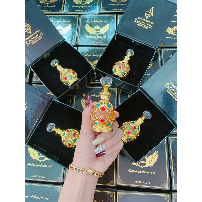 [Giá sỉ tận gốc] Tinh dầu nước hoa Dubai chai đính đá vương miệng 15ml | BigBuy360 - bigbuy360.vn