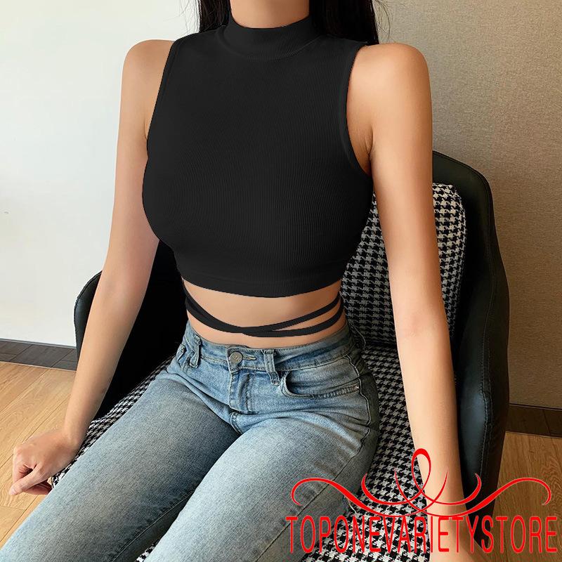 [Mã FAMAYWA giảm 10K đơn 50K] Áo Quây Lửng Hai Dây Hở Lưng Gợi Cảm Dành Cho Nữ | BigBuy360 - bigbuy360.vn