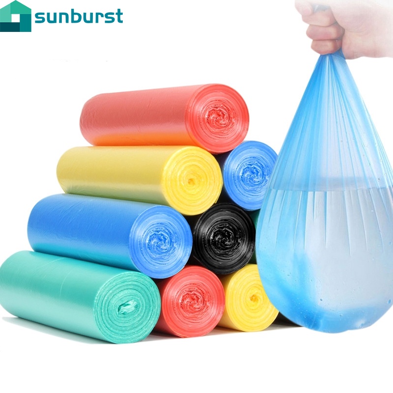 Set 1 cuộn 30/20 túi đựng rác bằng nhựa dày dặn nhiều màu tiện dụng