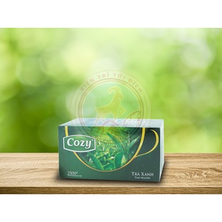 Trà xanh thái nguyên cozy túi lọc 50g - cozy thai nguyen green tea