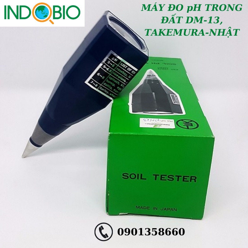 MÁY ĐO pH TRONG ĐẤT DM-13, TAKEMURA-NHẬT BẢN