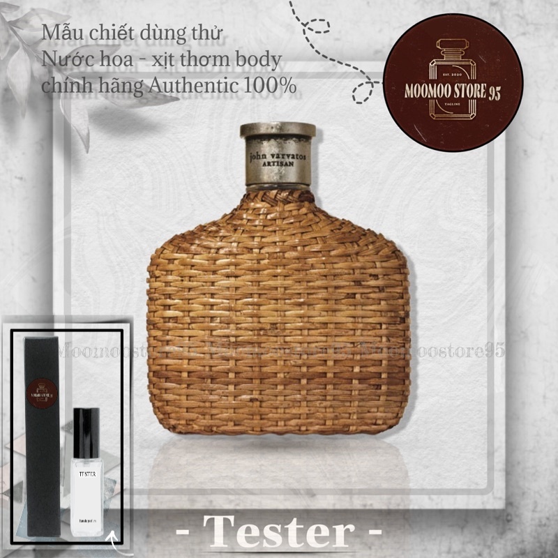 |NEW| -𝐌𝐨𝐨𝐌𝐨𝐨- Nước hoa John Varvatos Artisan -( 𝐌𝐚̂̃𝐮 𝐜𝐡𝐢𝐞̂́𝐭 𝐭𝐡𝐮̛̉ 𝟓𝐦𝐥)